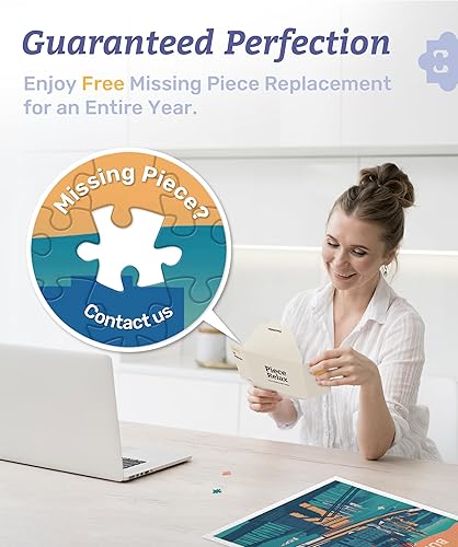 Miniatura 5 de PieceRelax Rompecabezas de plástico para adultos 2000 piezas Bigelow Ilustraciones - Lluvia en el bulevar Juegos de mesa y regalos más