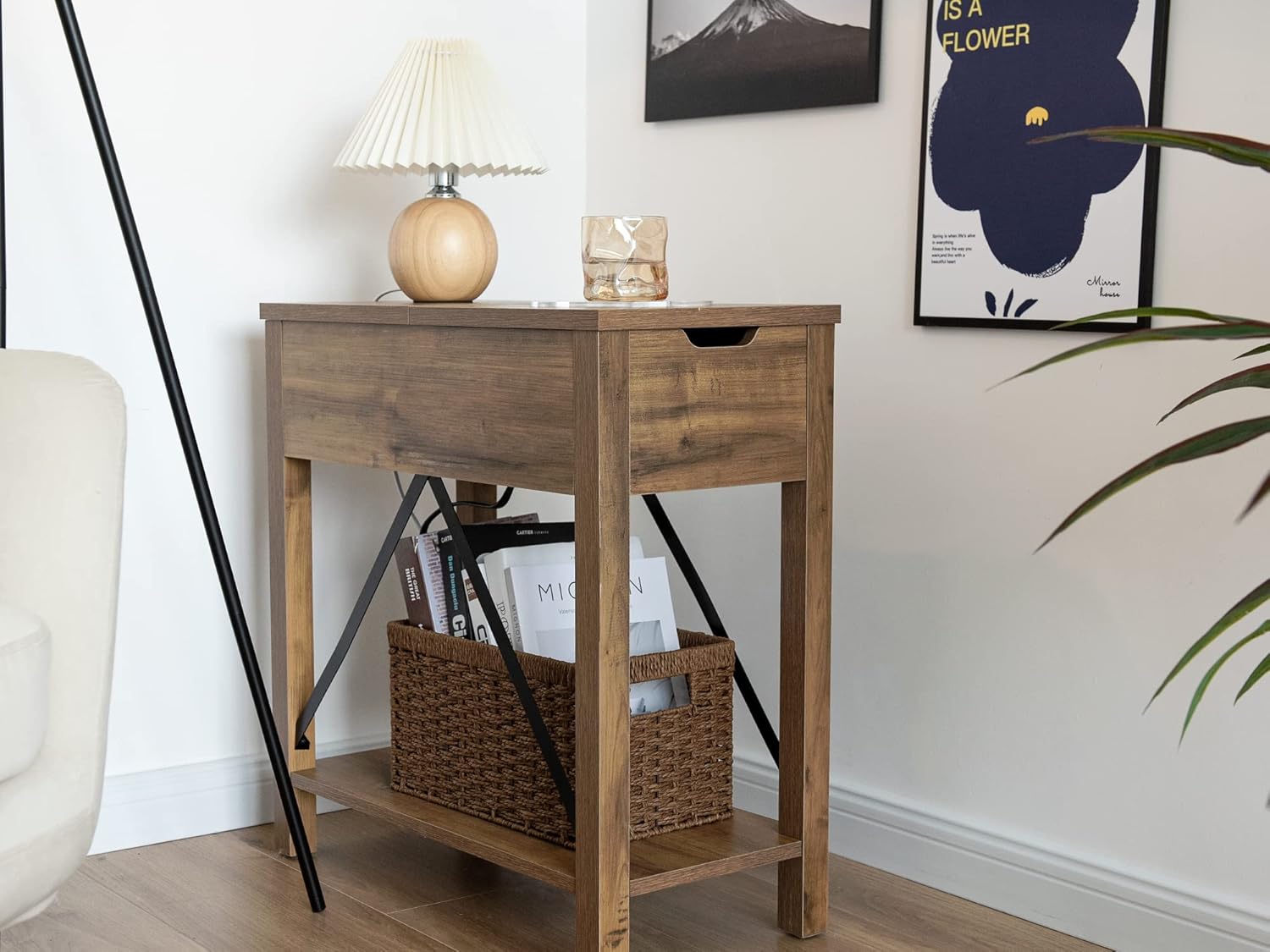 StorageWorks Round Paper Rope Storage Baskets