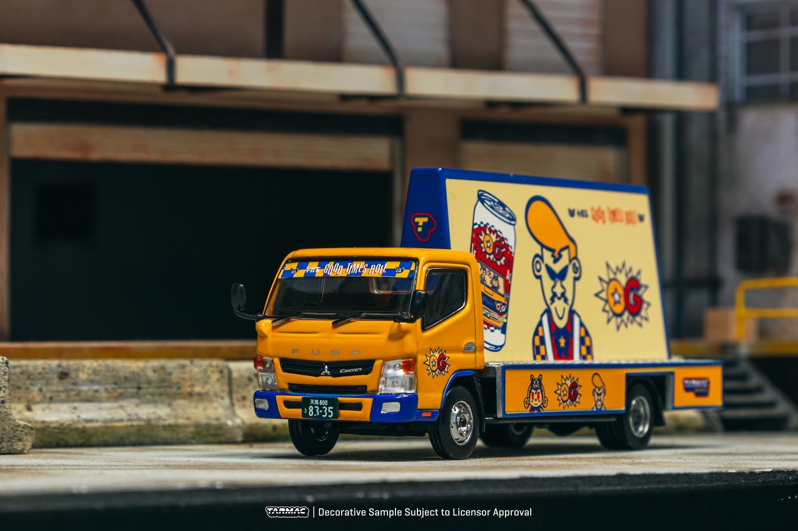 Amazon | TARMACWORKS 1/64 Mitsubishi Fuso Canter OG 完成品 T64T