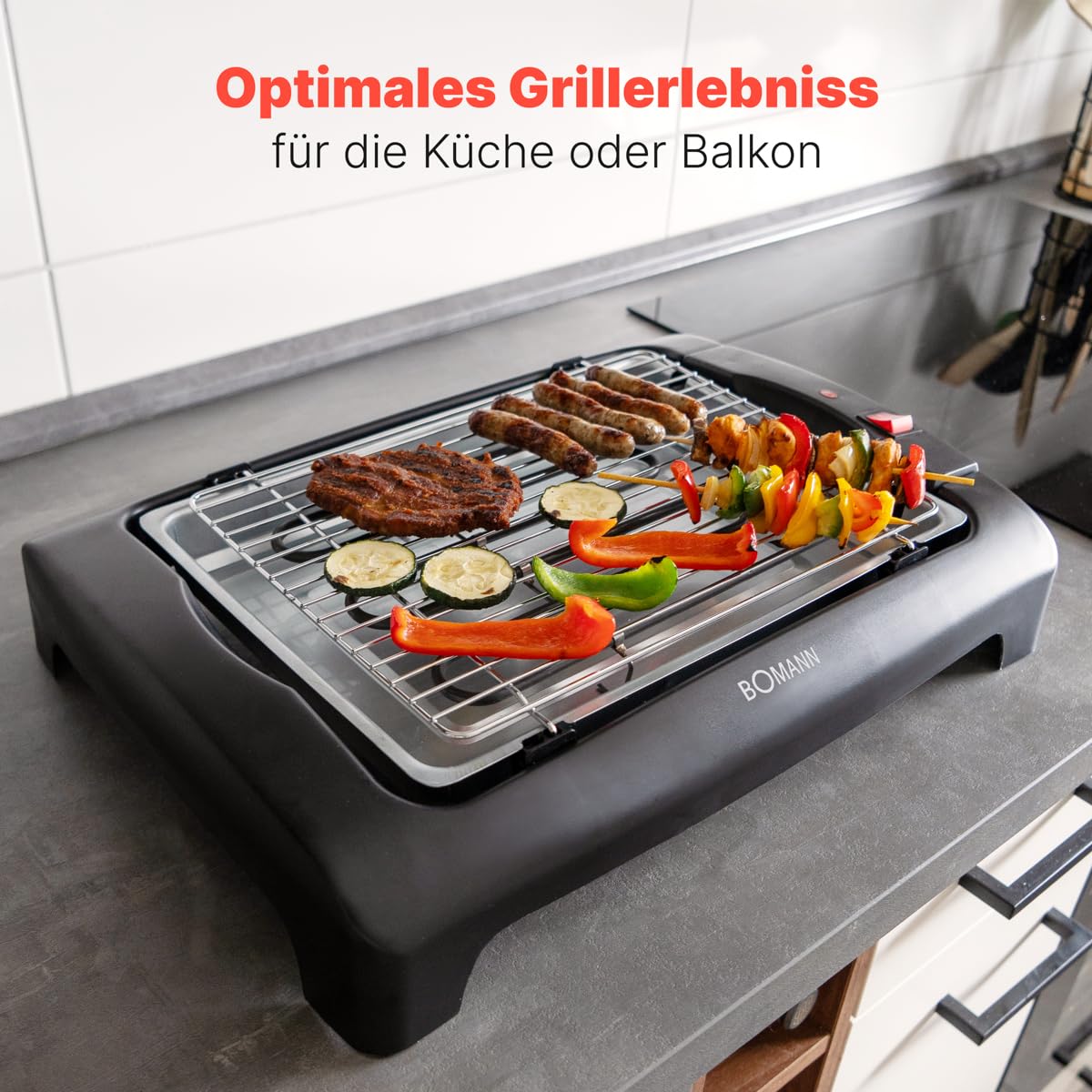 Bomann® Barbecue-Tischgrill | ideal für Balkon & Küche | Tischgrill... Preisvergleich - Februar 2026