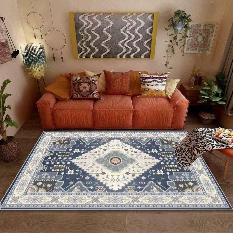 Tapis &agrave; poils courts lavable pour maison avec animaux