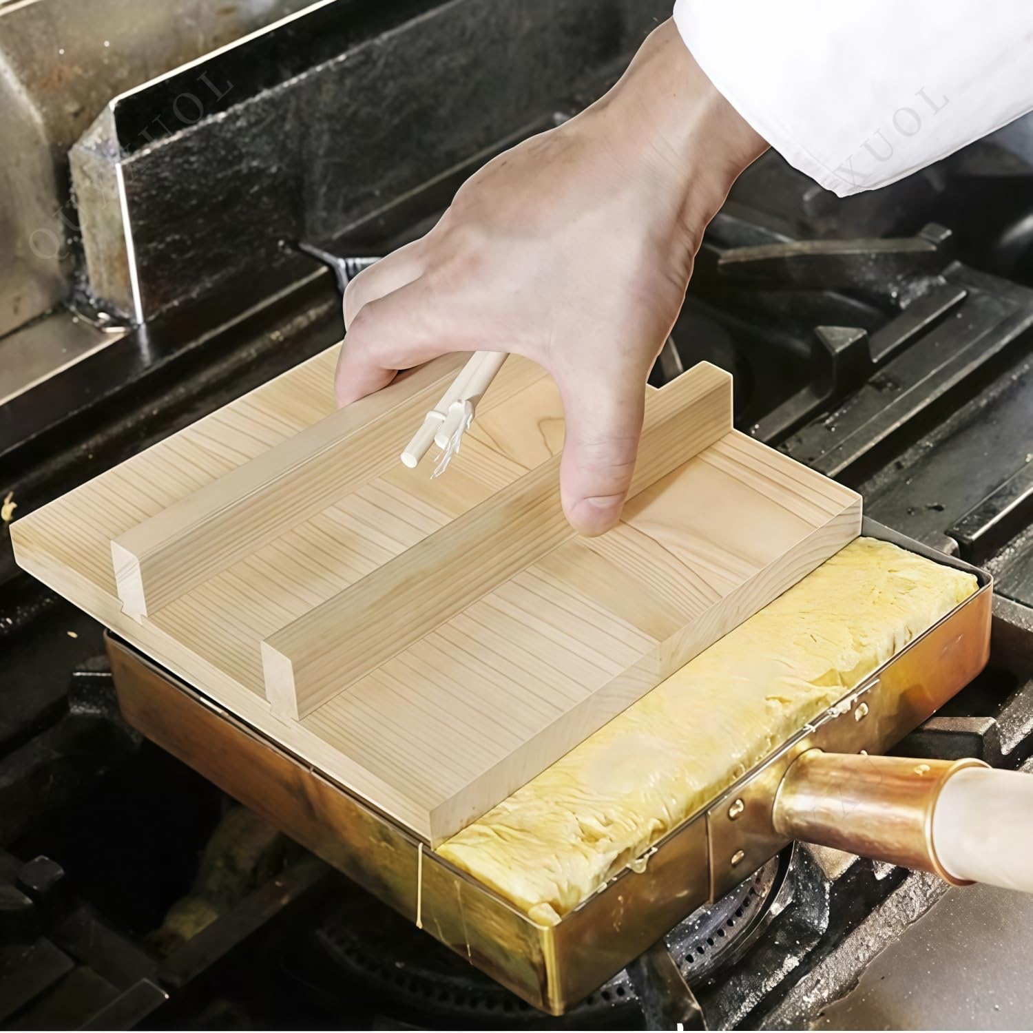 Amazon | Quxxuol 卵焼きフライパン 銅製フライパン 玉子焼き器 熱伝導