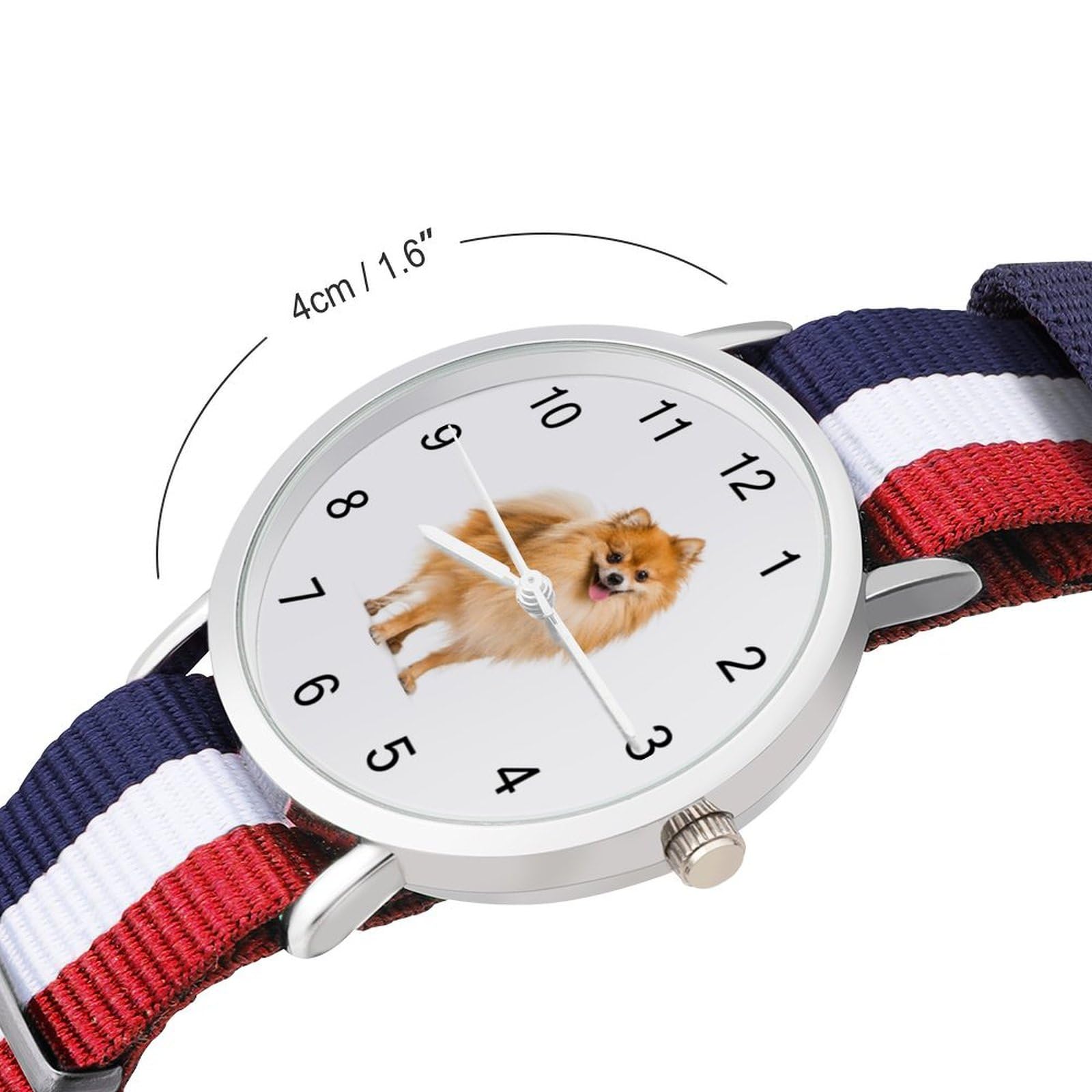 ポメラニアン　時計 Amazon.co.jp: 腕時計 ポメラニアン 犬柄 うで時計 スポーツウォッチ