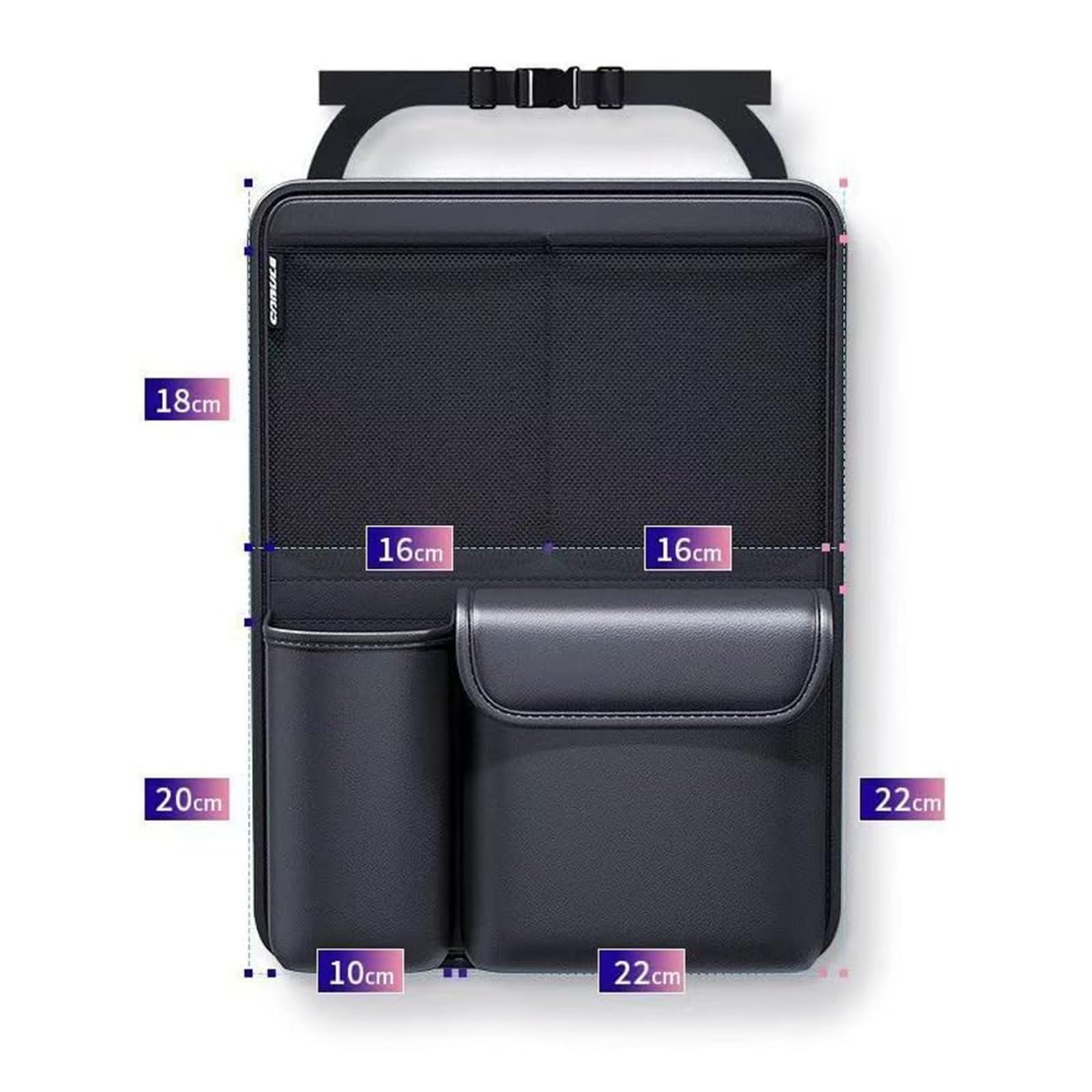 Organizador Maletero Coche para Forthing Yacht DFSK Forthing 4 U-Tour 2022-2025, Bolsa de Almacenamiento de Coche Gran Contenedor Cesta Plegable e Impermeable Accesorios,C/3Pcs
