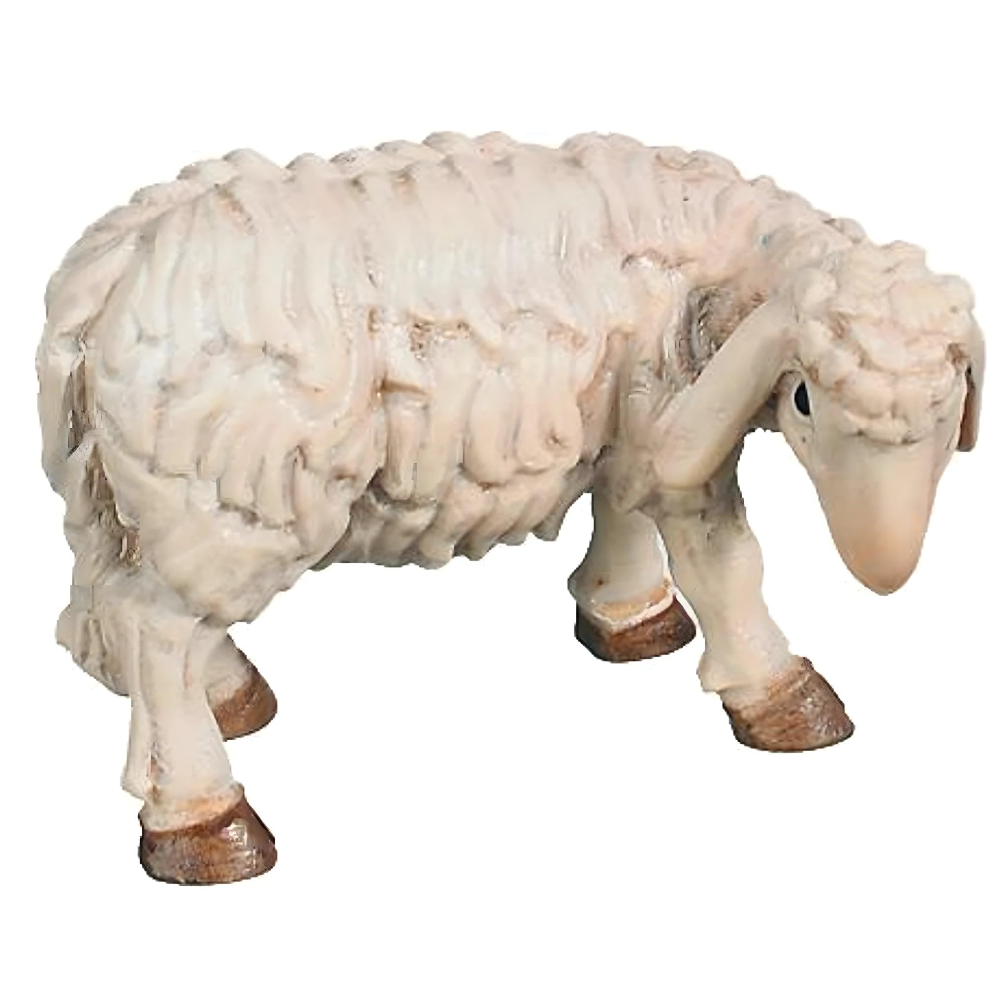 Mouton brûlant en bois un cadeau religieux idéal pour les sacrements
