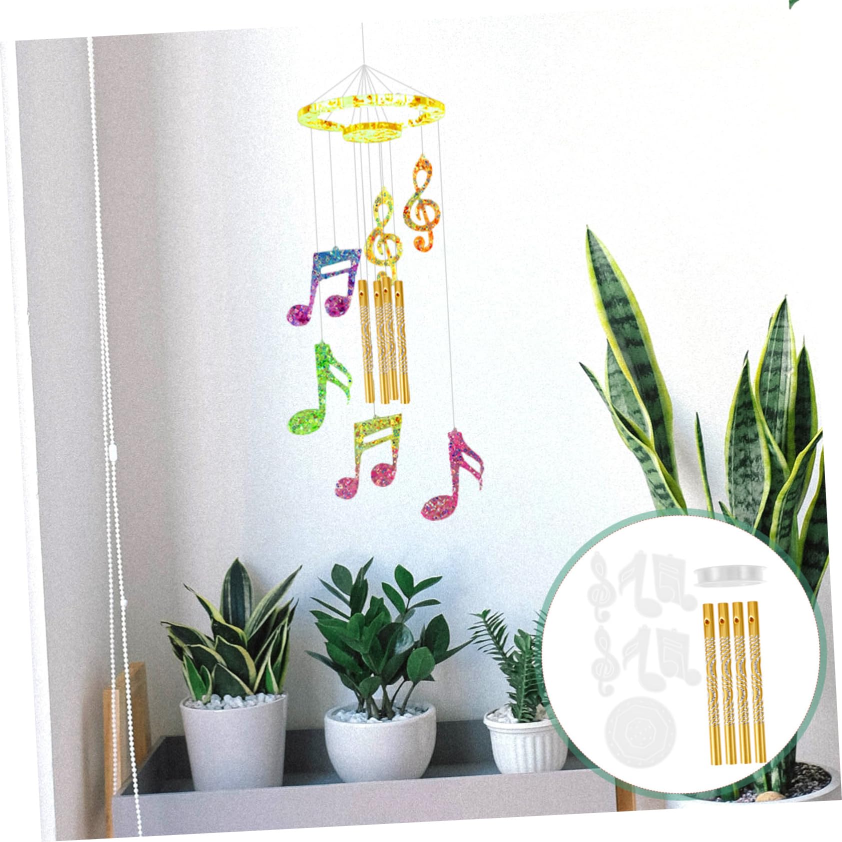 5 Set Stampi in Silicone per Ciondoli Artigianali Design Note Musicali per Creazioni con Epossidica Materiale Silicone Flessibile per Decorazioni Fai da Te