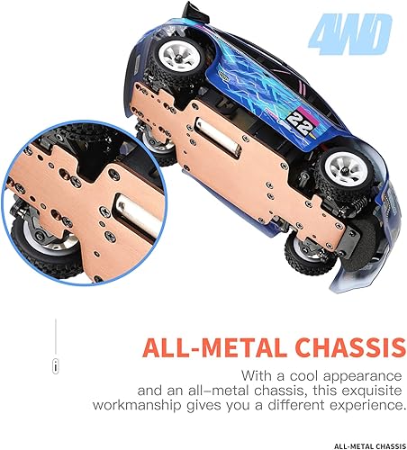 Miniatura 8 de GoolRC WLtoys 284010 Coches de control remoto, escala 128, 4WD 30KMH de alta velocidad RC Drift Car para adultos