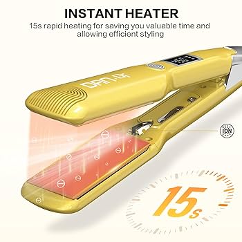 ヘアアイロン AFLOAT CREATE ION IRON ESPECIAL STRAIGHT Amazon.com : Ion Flat Iron Hair Straightener and Curler 2 in