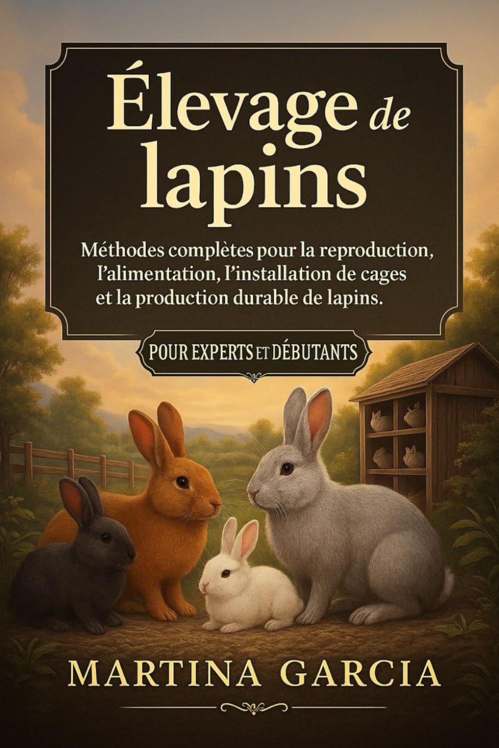 ÉLEVAGE DE LAPINS: Méthodes complètes pour la reproduction, l’alimentation, l’installation de cages et la production durable de lapins.