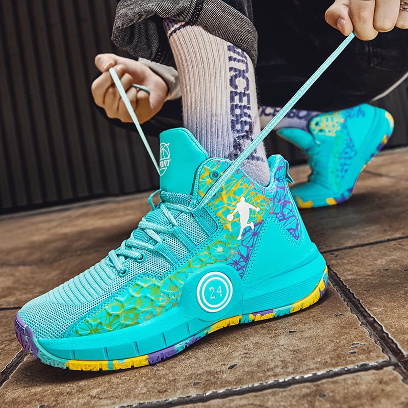 Jungsport- und Kinderbasketballschuhe, Lauf- und Gehschuhe, atmungsaktive und Bequeme Sportschuhe