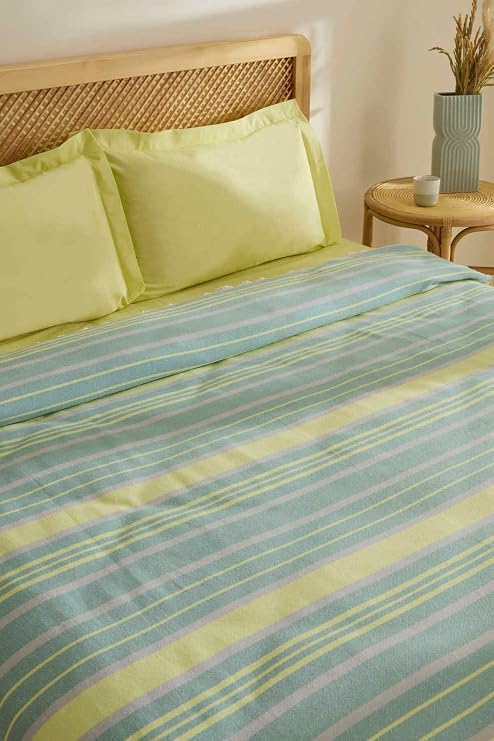 Karaca Home Lynora Çift Kişilik Peştamal Pike Takımı Haki