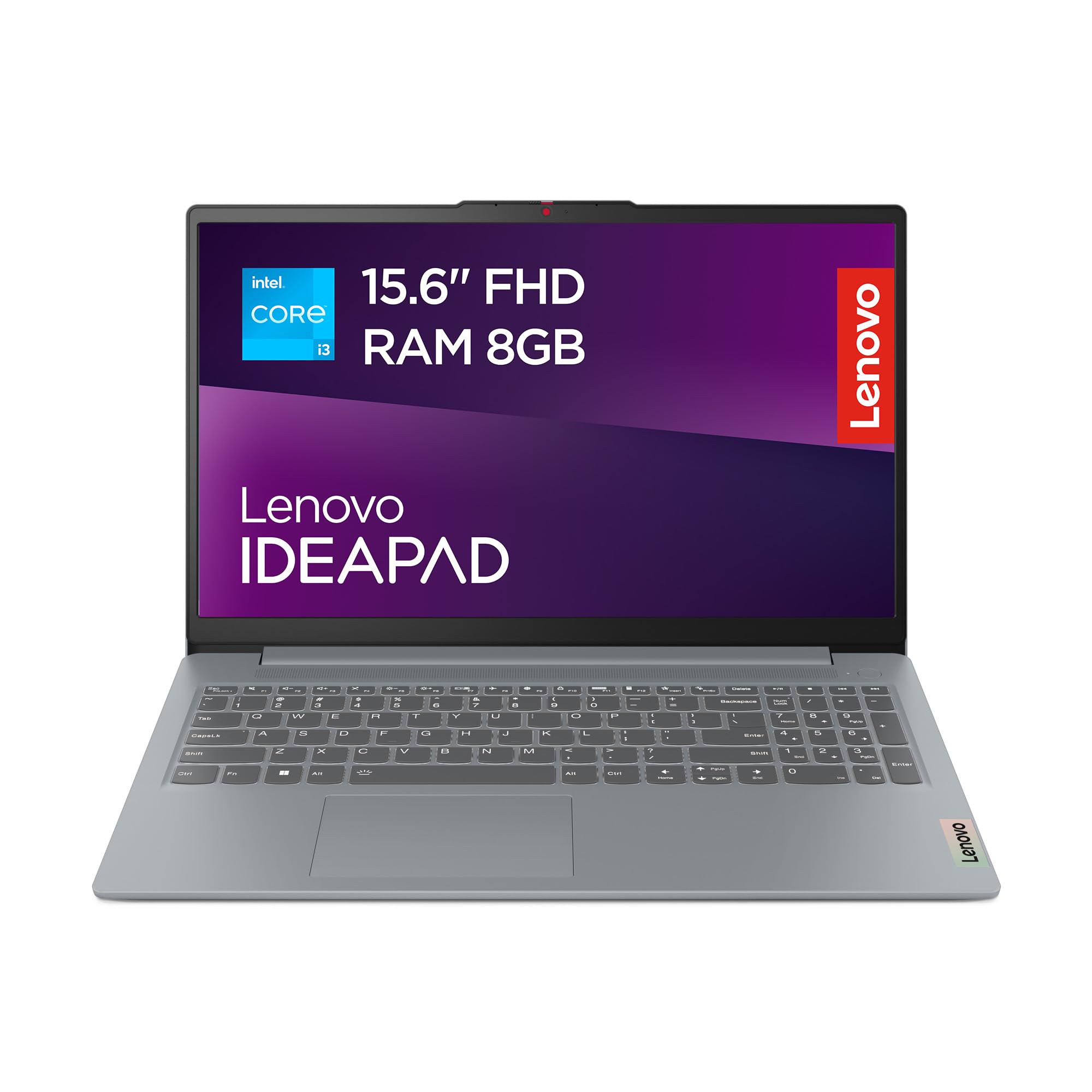 Lenovo IdeaPad Slim 3 Notebook 15.6'' FHD (1920x1080) Intel Core i3-1315U, RAM 8GB, 512GB SSD, Windows 11 Home, WiFi 6, Laptop per Casa, Ufficio, Studio