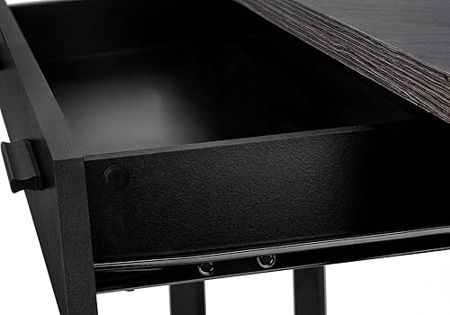 Miniatura 10 de Monarch Specialties Escritorio esquinero con almacenamiento y estante, mesa de estudio para computadora portátil, estación de trabajo para oficina