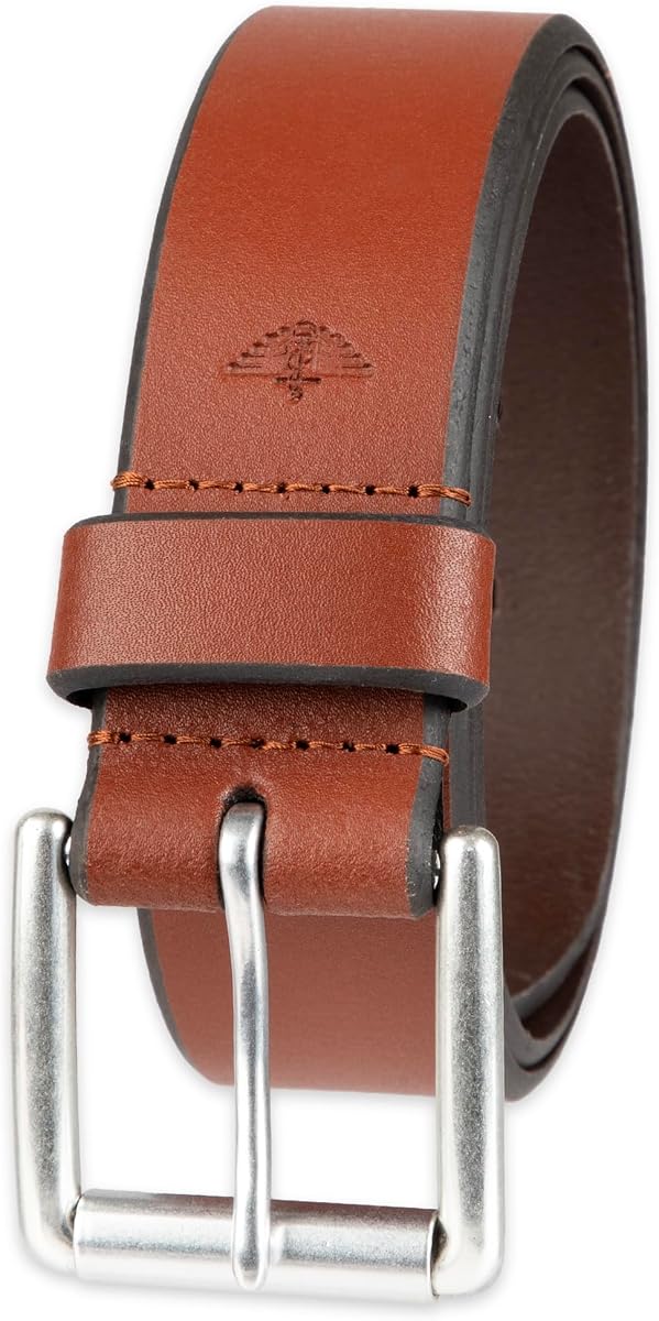 Dockers Cinturón casual de cuero para hombre, estilo diario (talla regular y grande y alta)