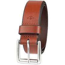 Dockers Mens Leather Casual Belt, Everyday Style Regular and Big & Tall Sizing