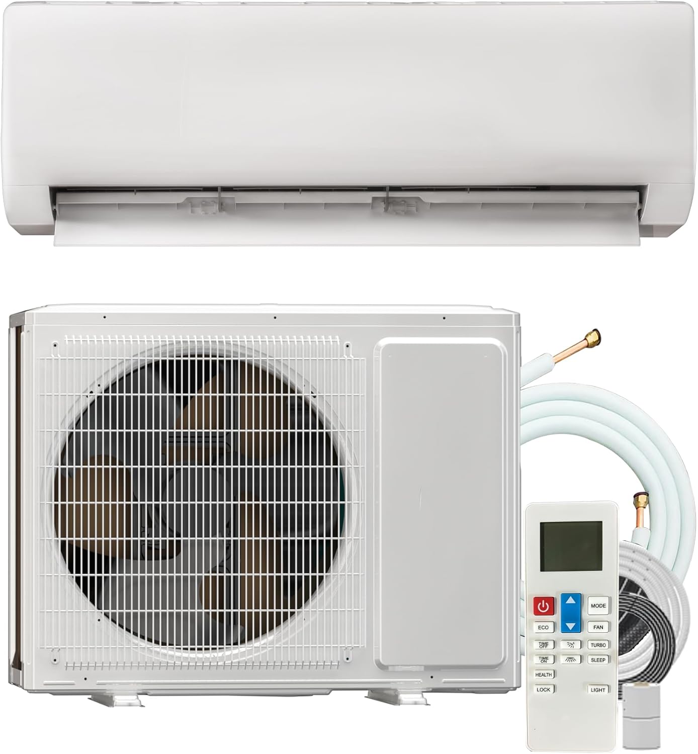 Mini Split AC/Heating System, Energy Efficient Inverter AC U…