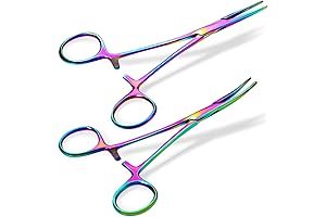 BBTO 2 Pcs Hemostat: Precise Piercing and Delicate Handling