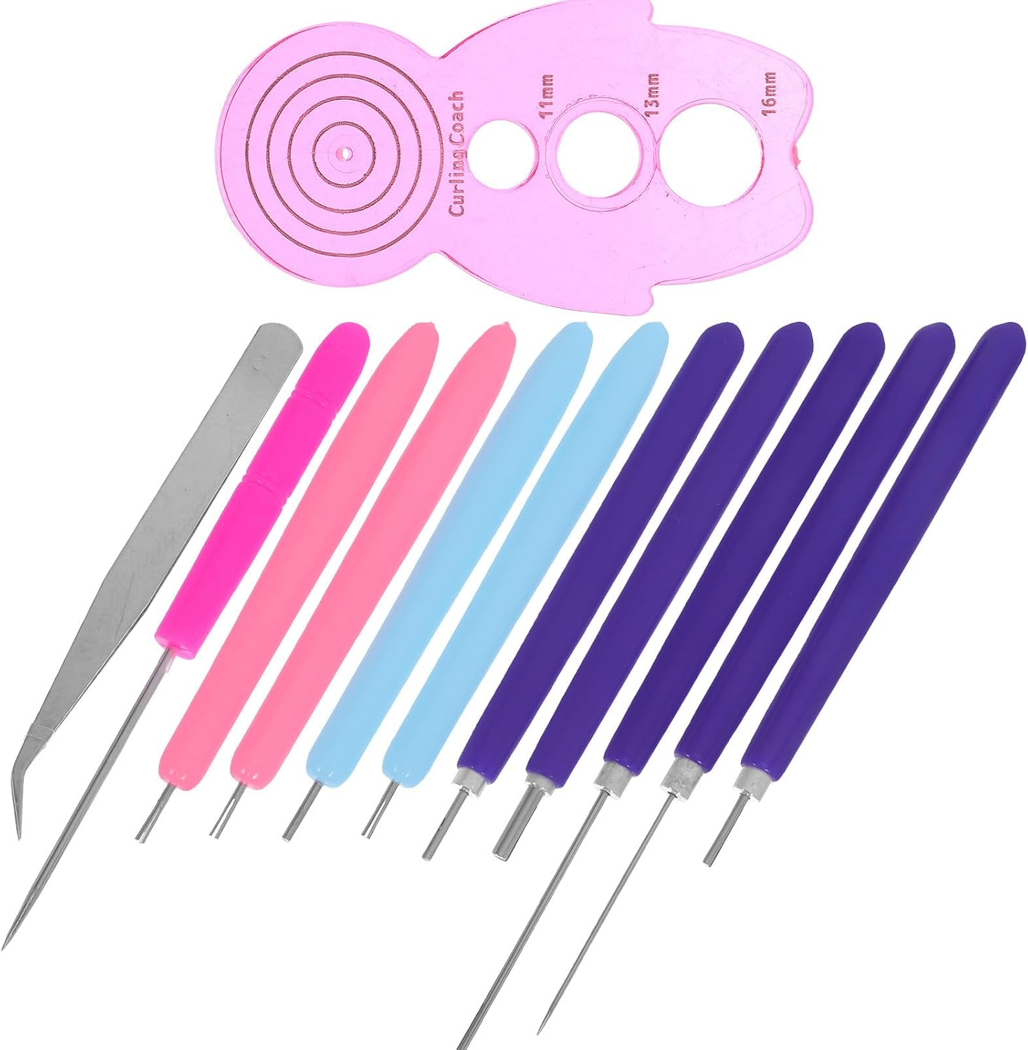 12pcs Quilling Tools Set for Beginners and Adults, Paper Craft Kit