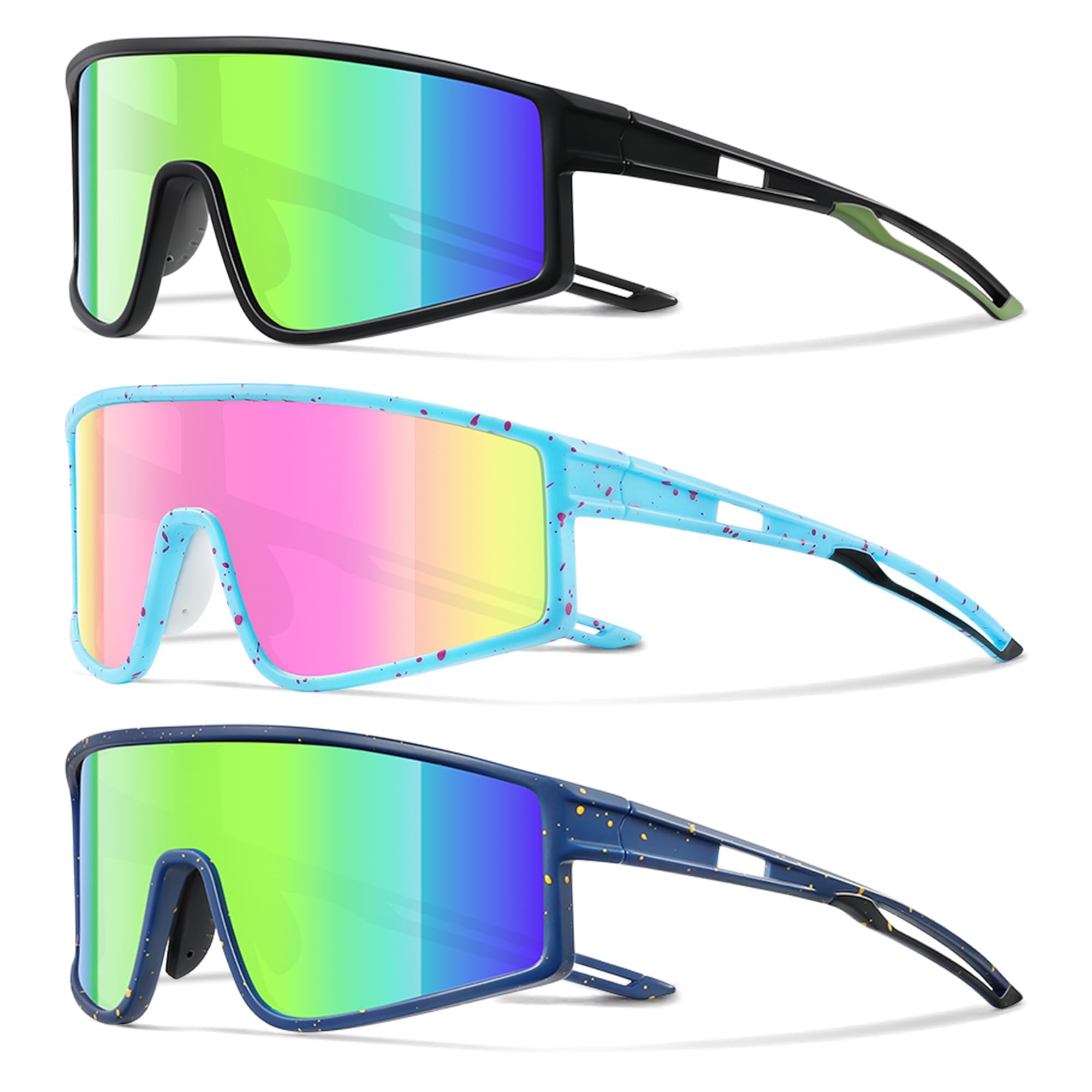 Kids Polarized Sunglasses Youth Baseball Sun Glasses for Boys Girls