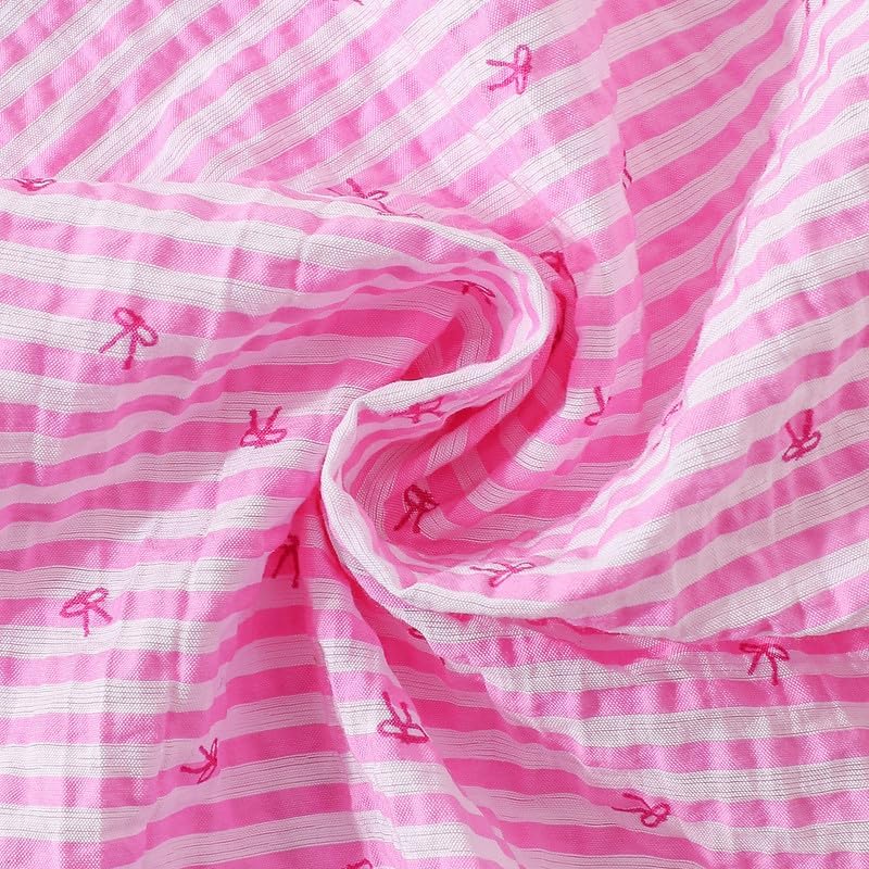 Toddler Girls Clothes Summer Outfits 2 Pcs Cute Girl Clothing Tops Matching Bottoms Casual Playwear Sets 3-8T