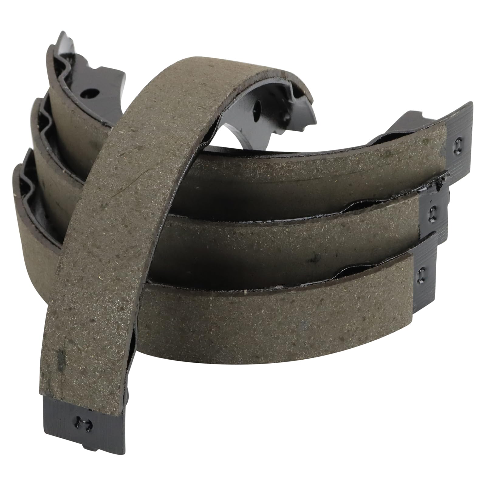 TRQ Rear Parking Brake Shoe Set