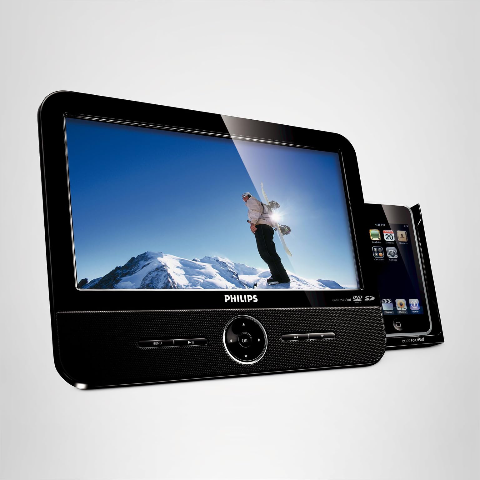 Amazon.com: Philips DCP951/37 9-Inch Portable DVD Player with Ipod
