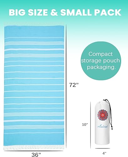 Vista 6 de 4 paquetes de toallas de playa turcas, esenciales para las vacaciones, juego de toallas de baño, piscina, natación, extragrandes, XL, grandes