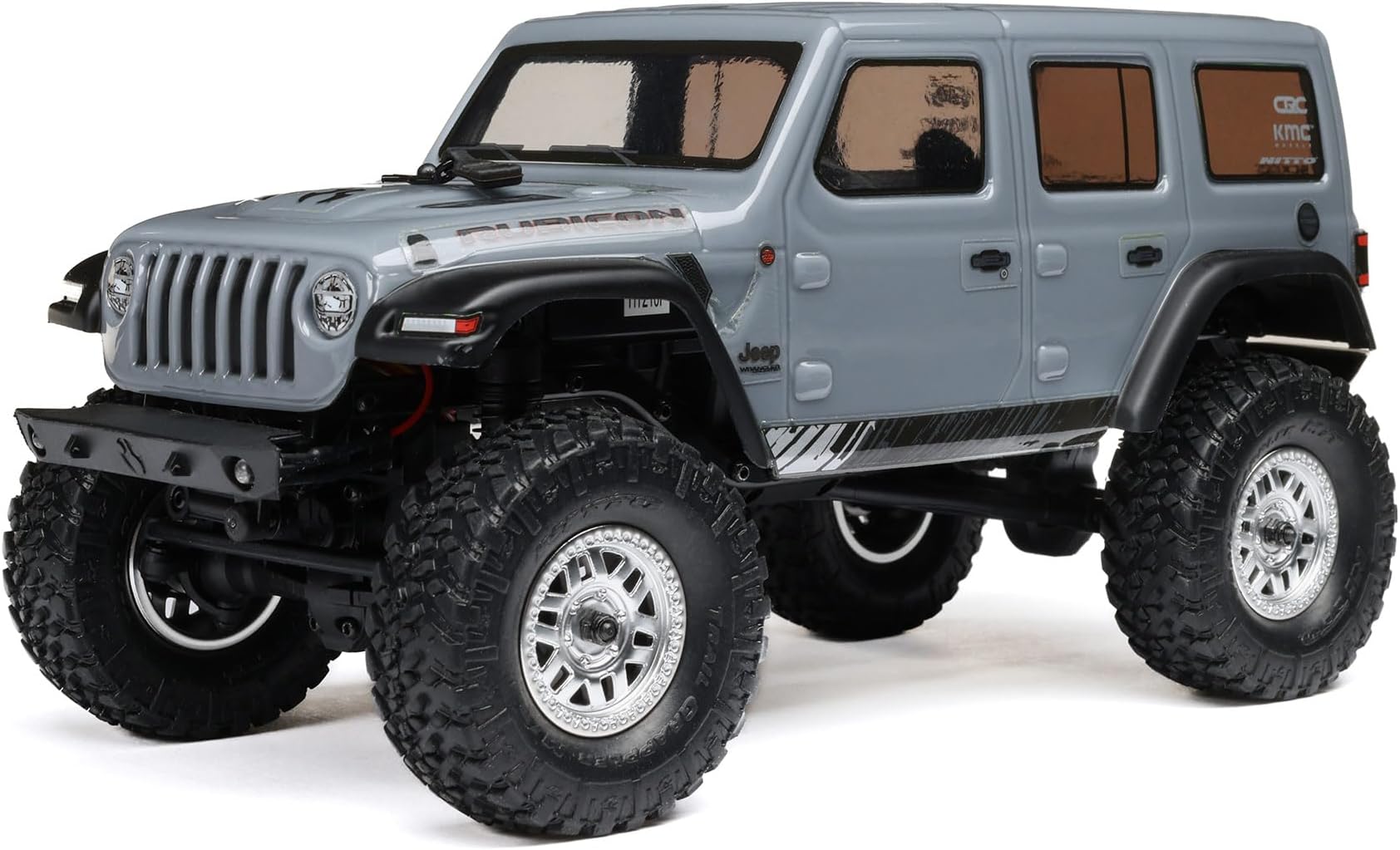 Axial RC Truck SCX24 2019 Jeep Wrangler JLU CRC, Gray: 1/24 4WD RTR (Battery and Charger Included), AXI00002V3T3