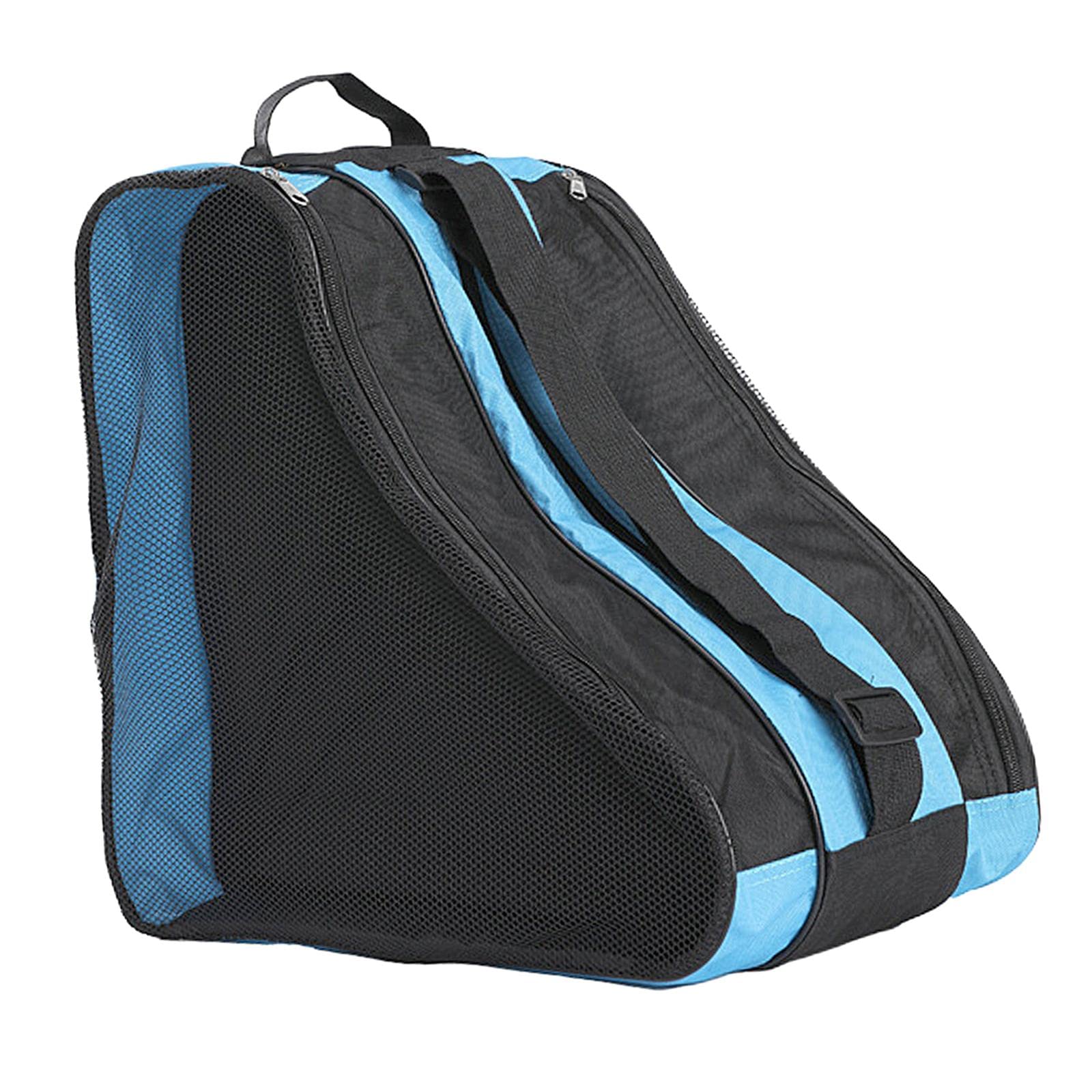 UJEAVETTE® Skating Shoes Bag Handbag Breathable 3 Layers Inline Skate Carry Bag Case Pink Mesh-image-18