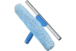 Professional 2-in-1 Unger Window Squeegee and Scrubber: Your Shortcut to Spotless Windows