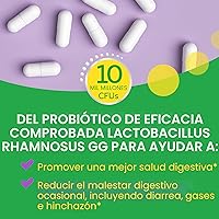 Vista 3 de Culturelle Cápsulas probióticas diarias para hombres y mujeres, cepa probiótica más estudiada clínicamente, salud digestiva e intestinal, apoya