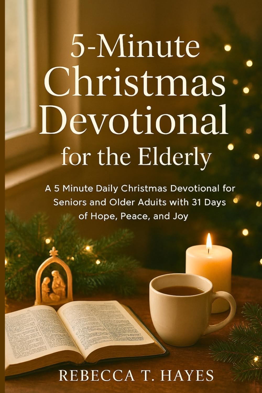 5-MINUTE CHRISTMAS DEVOTIONAL FOR THE ELDERLY: A 5 Minute Daily Christmas Devotional for Seniors and Older Adults with 31 Days of Hope, Peace, and Joy.