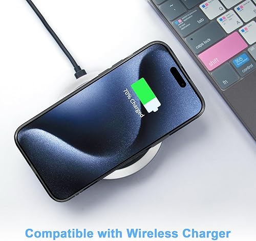 Vista 6 de JJGoo Funda transparente compatible con iPhone 15 Pro, funda de teléfono de TPU suave y transparente, a prueba de golpes, funda delgada para Negro