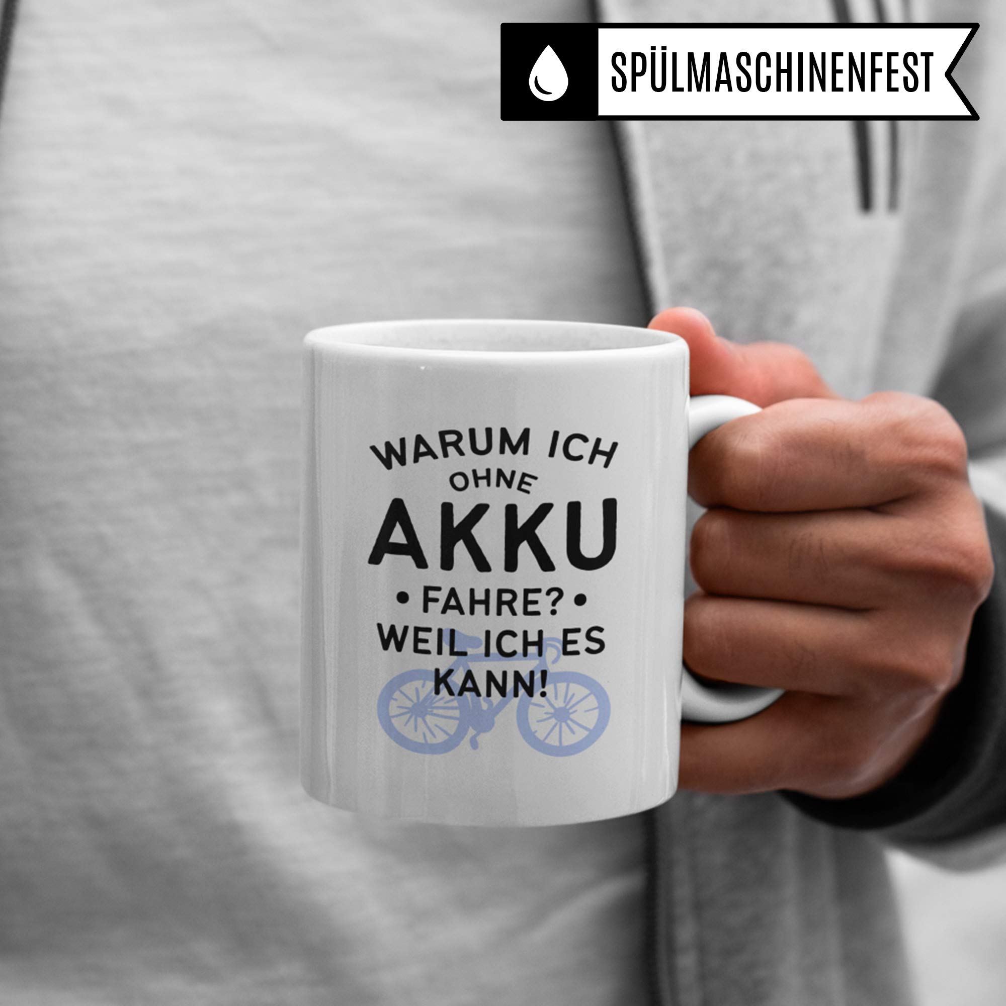 Lustige Rennrad Tasse Mit Spruch – Perfektes Geschenk Für Radfahrer | Kaffeebecher Für Rennrad-Fans
