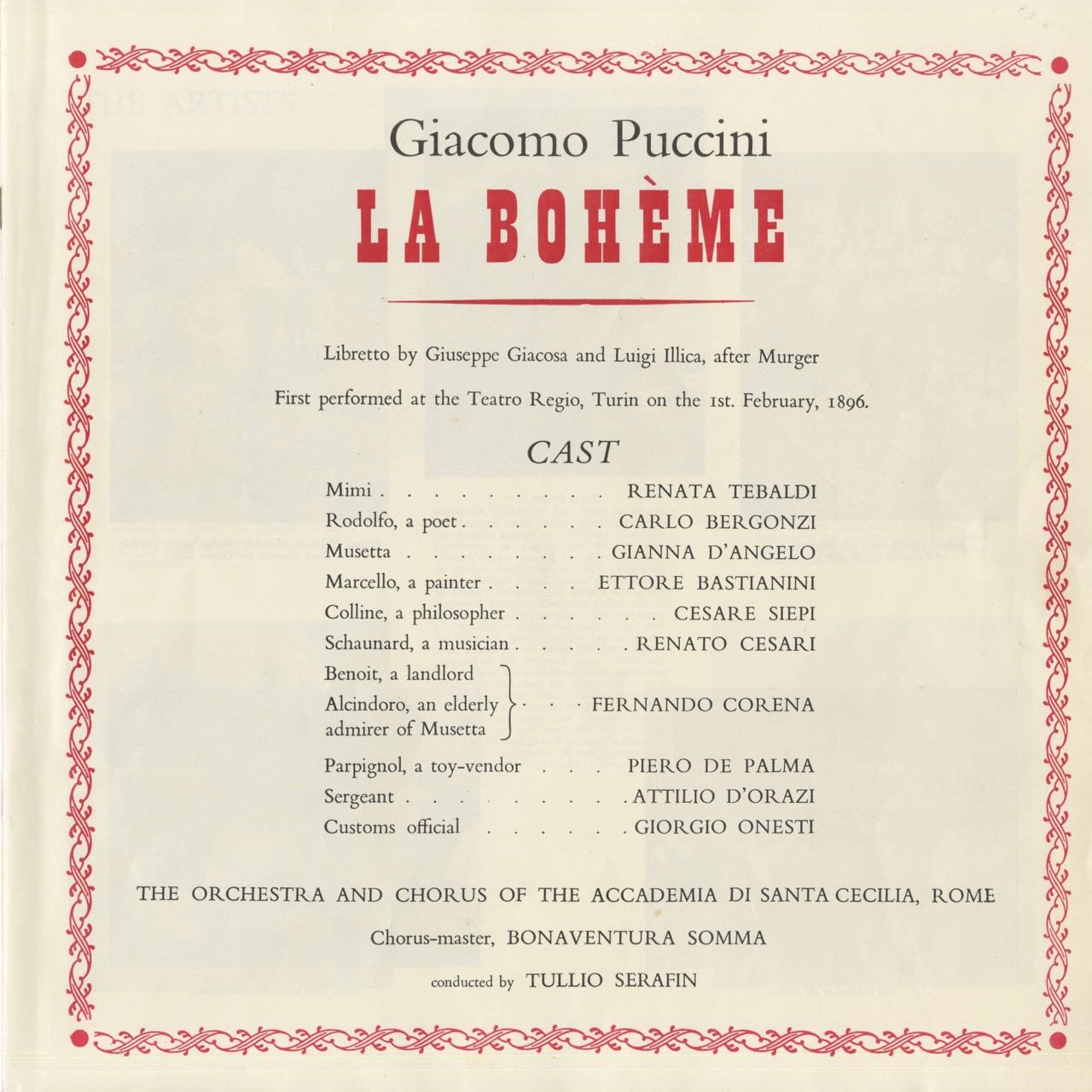 Amazon.co.jp: プッチーニ Puccini ラ・ボエーム La Bohème DECCA SXL