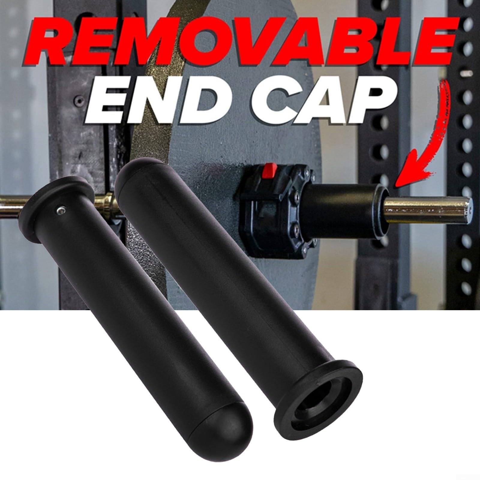 Lot De 2 Manchons D'adaptation, Manchons Réducteurs D'haltères, Tige De Plaque De Poids Standard De 2,5 Cm Convertit En Poteau De Plaque De Poids De 5,1 Cm Pour Salle De Sport