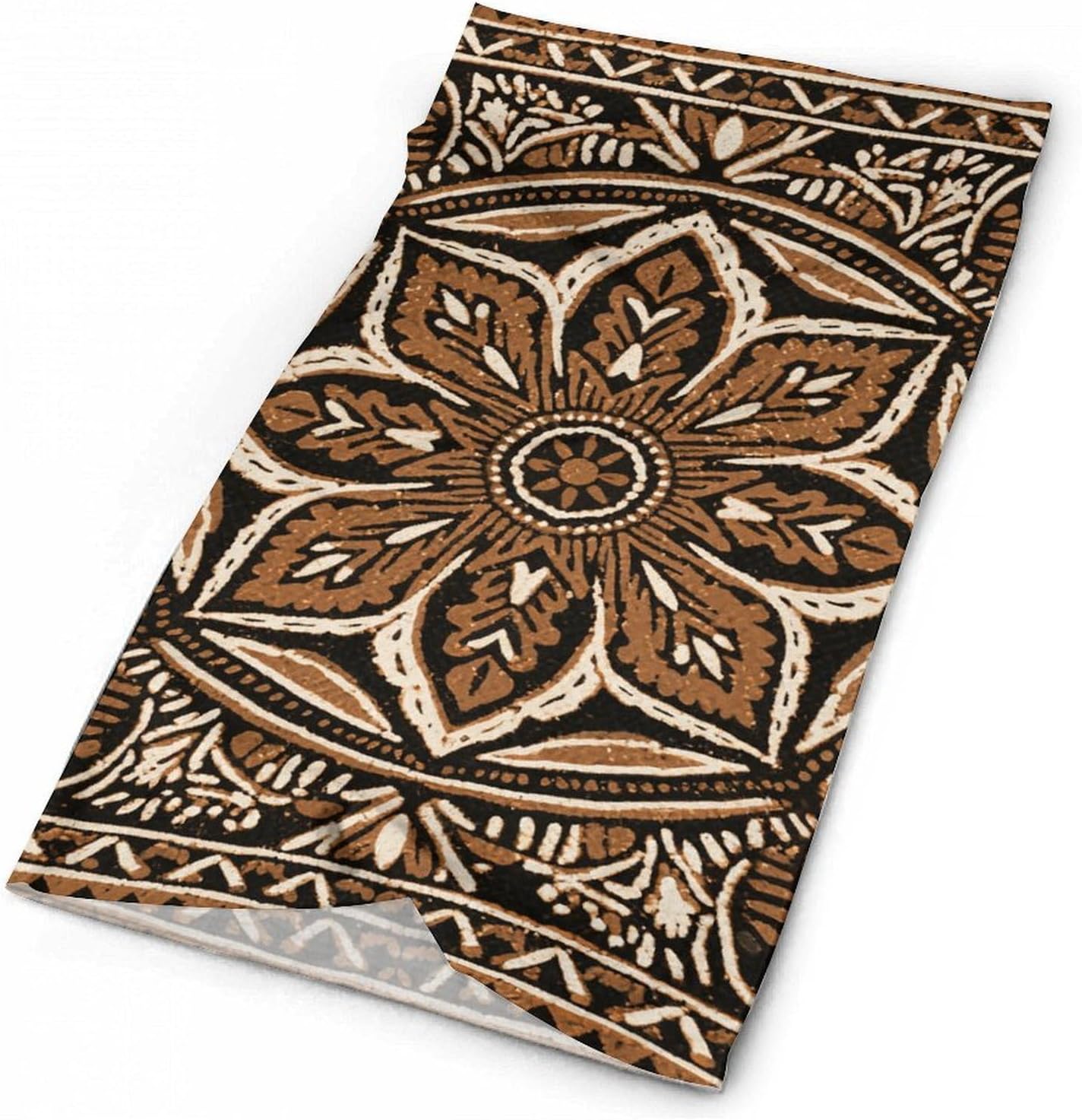 Sun UV Protection Neck Gaiter Upf 50+ Balaclava Ski Traditional Batik Patterns Face Mask Summer Face Cover Scarf Breathable Bandana for Fishing Hunting Kayaking Hiking Cycling Outdoor Activities