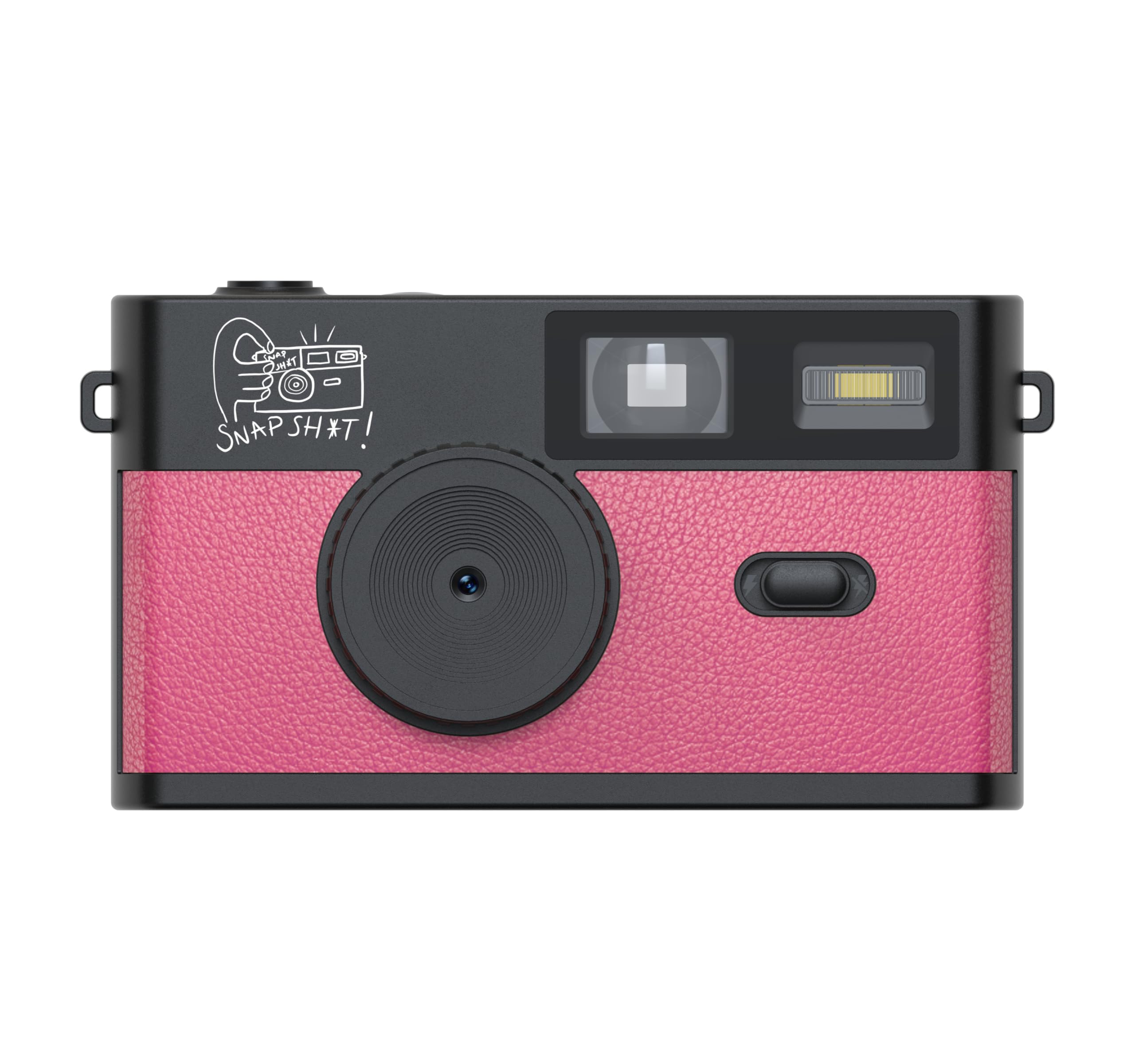 SNPSHT Screen-Free Digital Camera – Simple Point & Shoot Camera, No Screen, Easy to Use Camera, Replace Disposable with Reusable (Black) — view 10