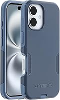 Vista 3 de OtterBox Funda para iPhone 16 Commuter Series - Baby Blue Jeans
