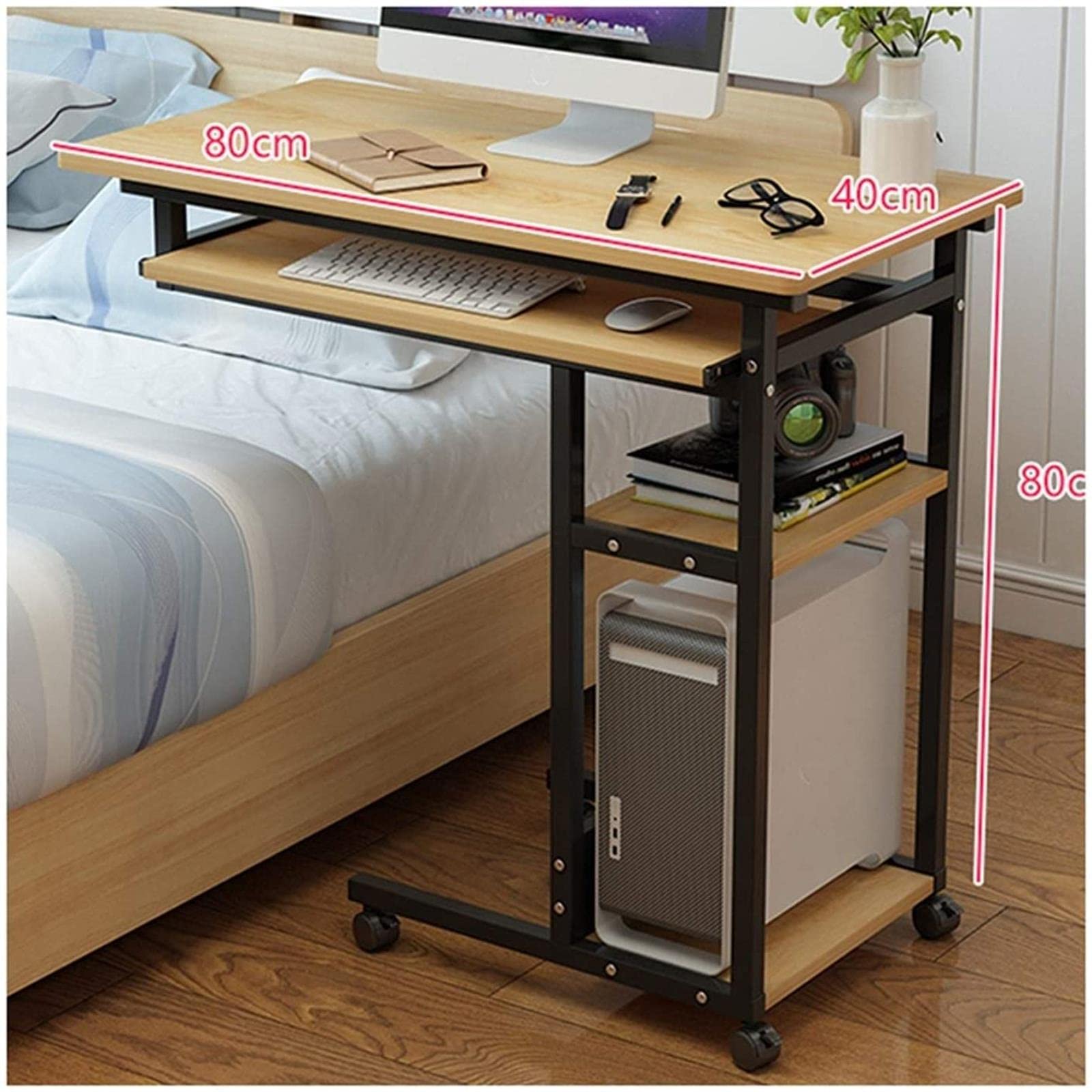 Buy DZCGTP overbed table with wheels Days Overbed Table, Hospital Bed