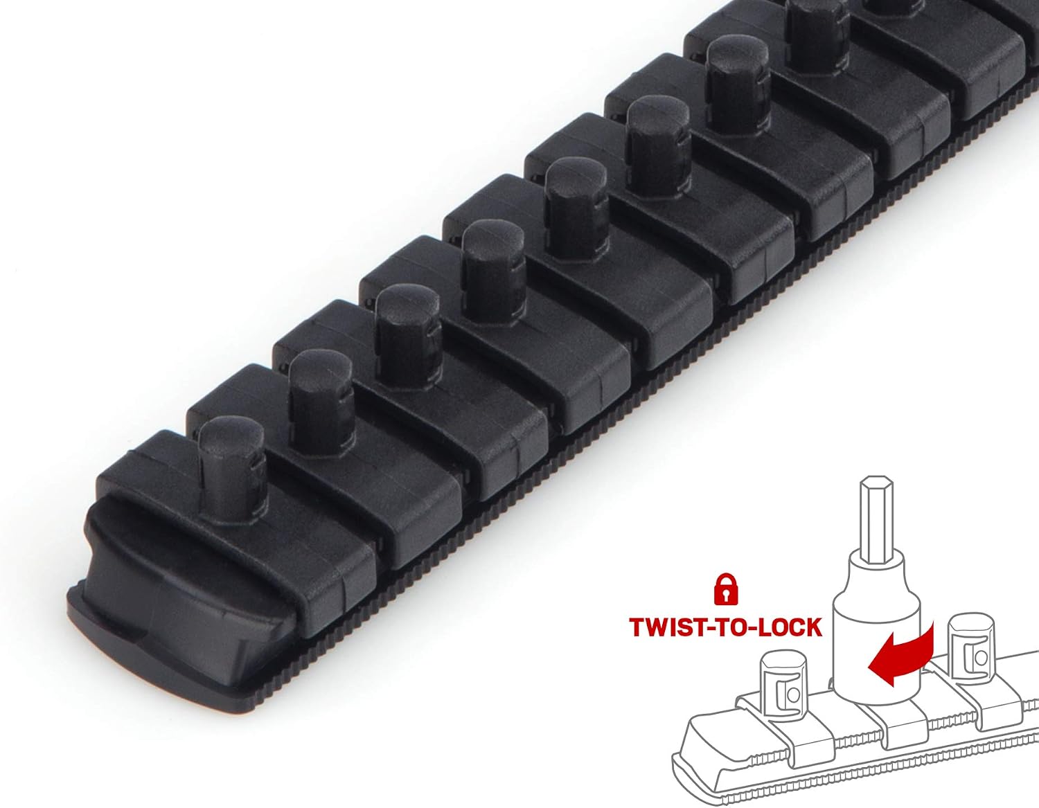 TEKTON 1/4 Inch Drive Hex Bit Socket Set, 10-Piece (5/64-5/16 in.) | SHB90101