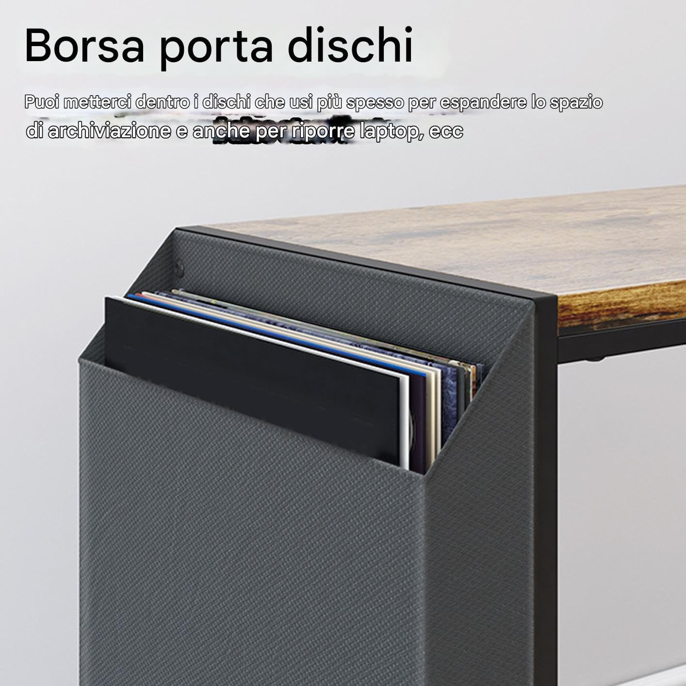 Disco in vinile a doppio strato, ideale per decorare studio, soggiorno e camera da letto