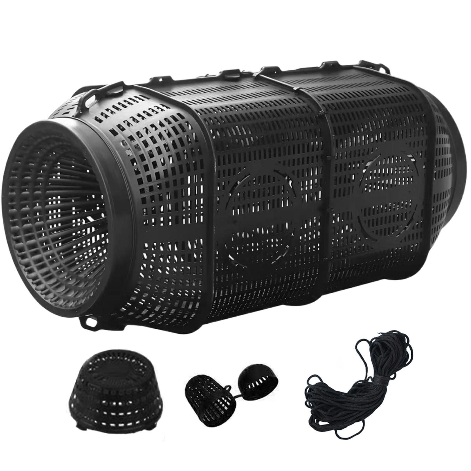 Cage à crevettes légère avec piège à anguilles anti-fuite