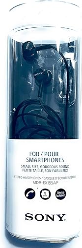 Miniatura 8 de Sony MDREX155AP Auriculares intrauditivos  auriculares con micrófono para llamadas telefónicas negro MDR-EX155AP  B