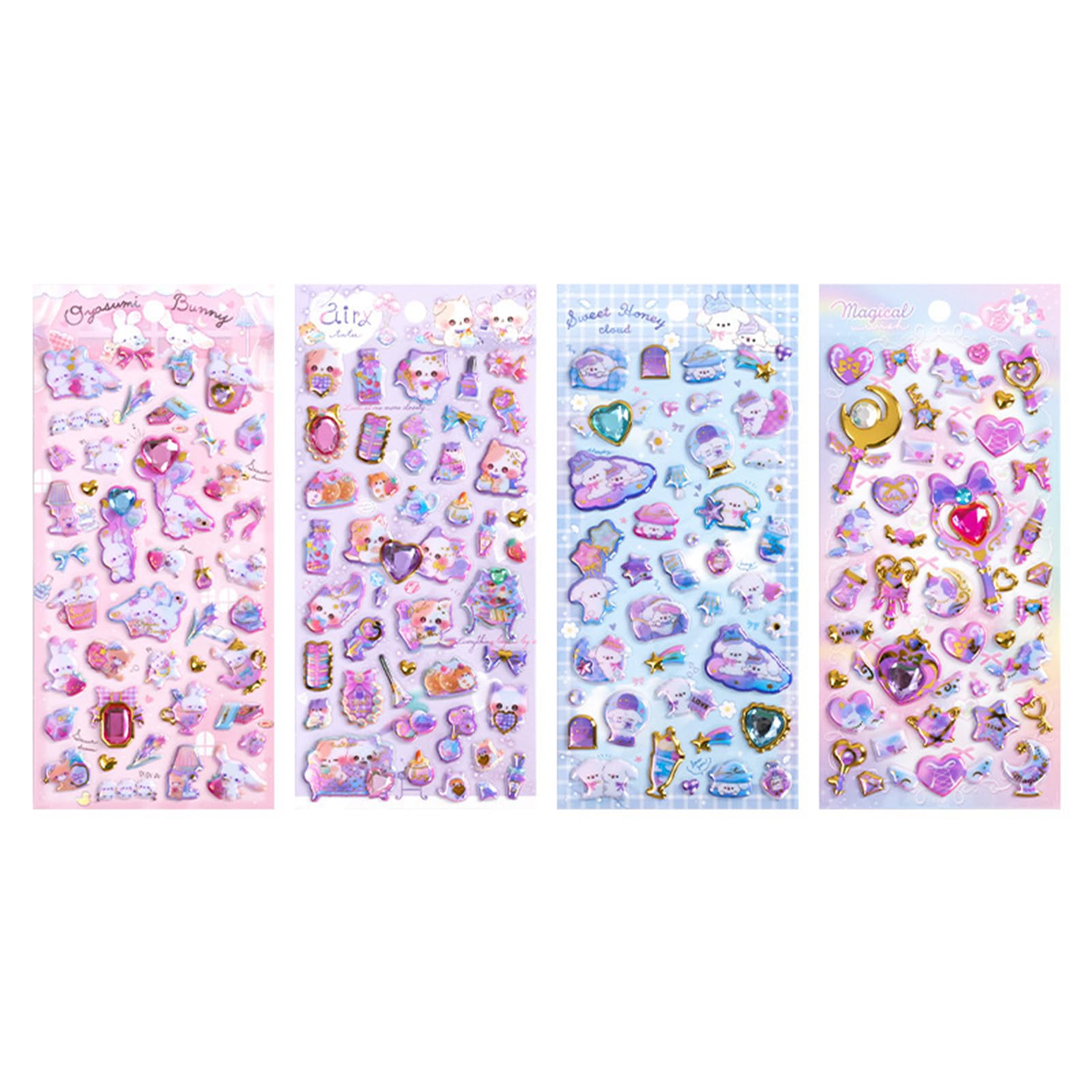 Sticker for Craft Journal Planner Photo Album Scrapbooking Kids Motivational Sticker for Classroom Rewarding Animal Foam Cartoon for Water Bottle Pen Case