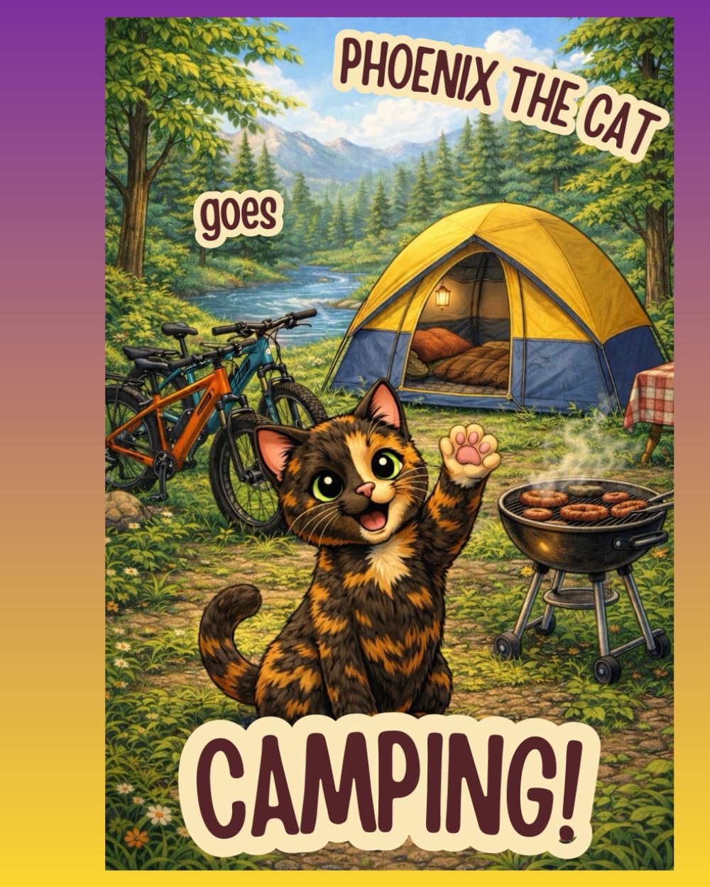 Phoenix the Cat goes Camping (The Adventures of Phoenix the Cat)