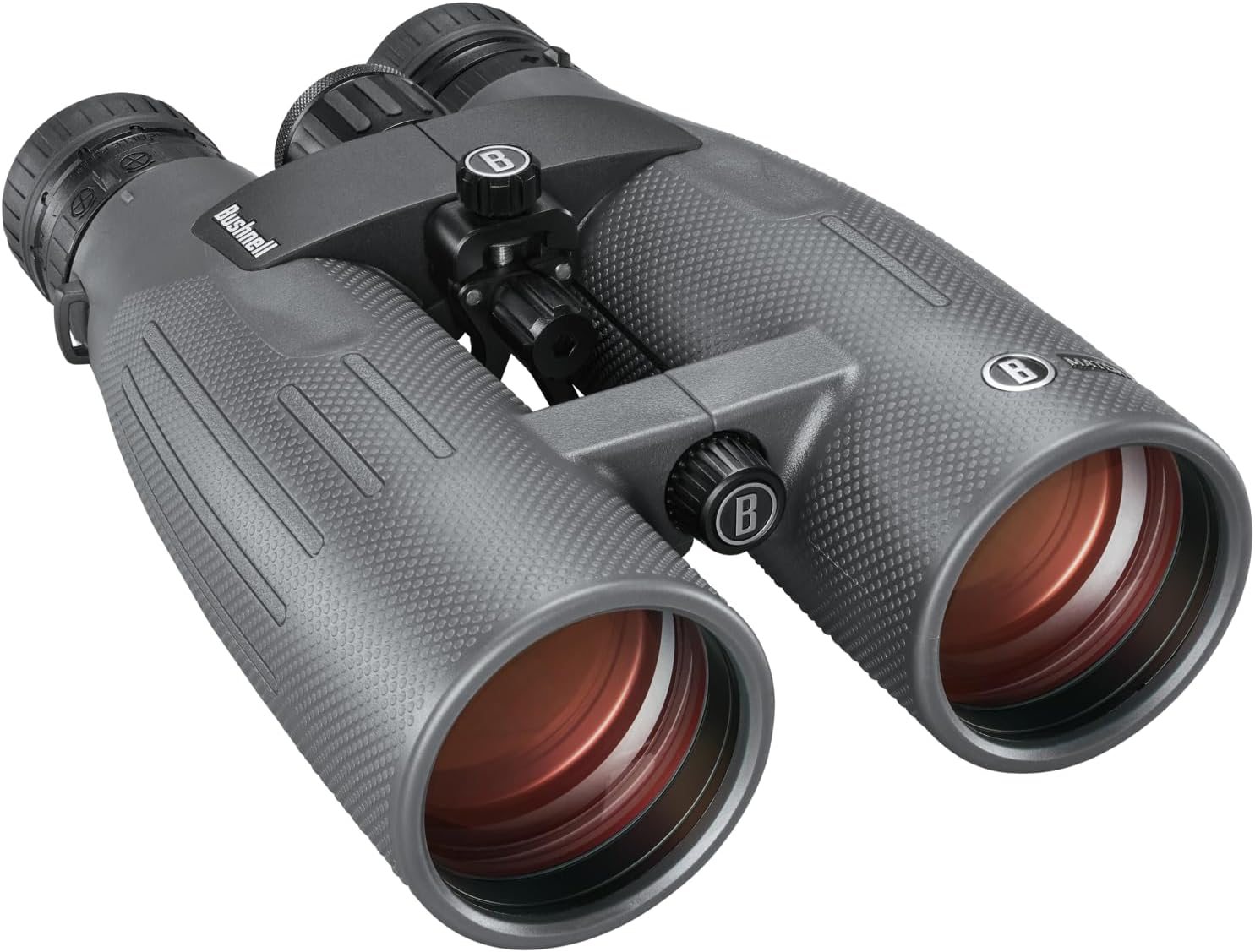 Bushnell Match Pro ED - Binoculares de 15 x 56 con retícula MRAD giratoria, prismáticos de detección de alta precisión y largo alcance para