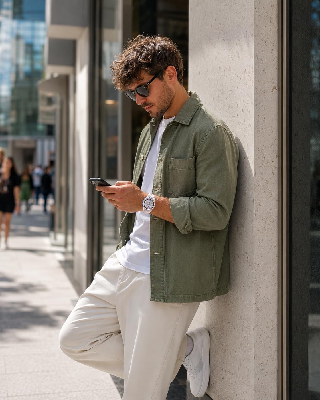 MUNIN Reloj Hombre Urbano Diseño Original – Estilo Streetwear Deportivo – Correa de Silicona Cómoda – Look Moderno y Diferente con Personalidad