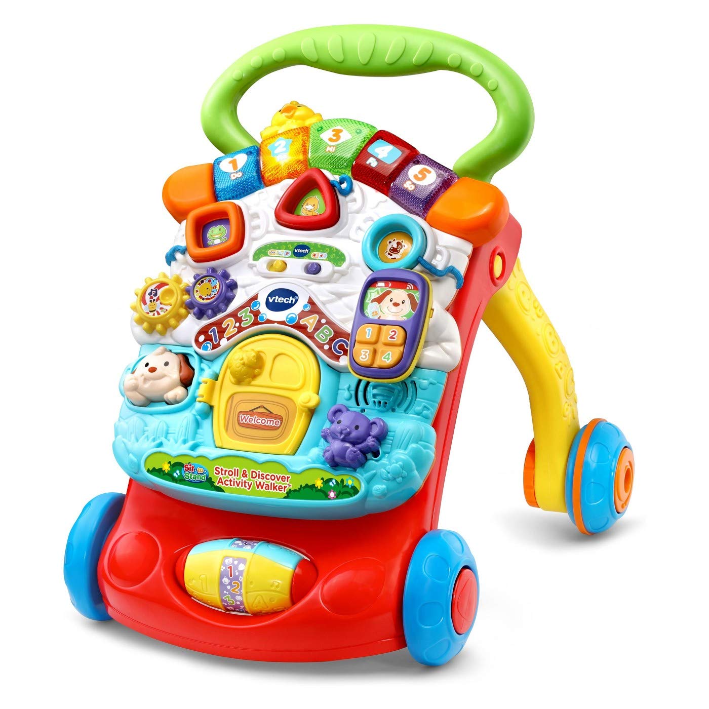 Amazon.co.jp: Vtech Sit-to-Stand ヴィテック 知恵玩具 英語 色 数字