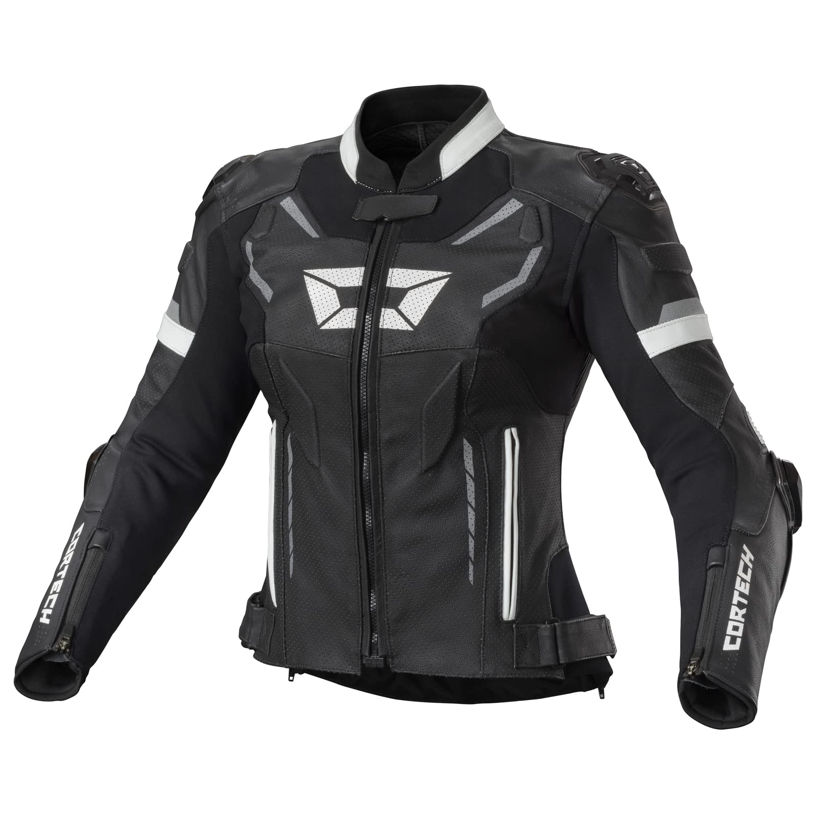 cortech Women's Revo Sport Air Leather Motorcycle Jacket